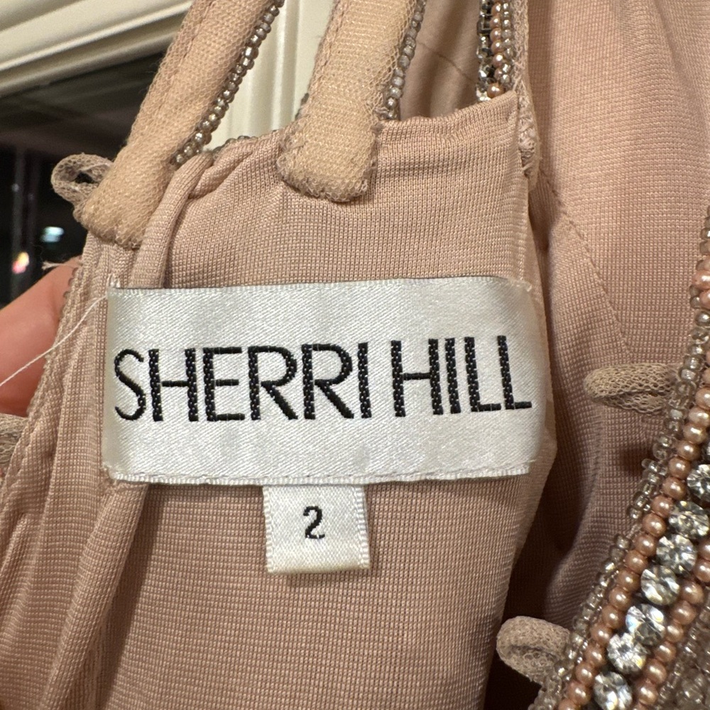 Sherri Hill Elegant Beaded Dress - Picture 5 of 5